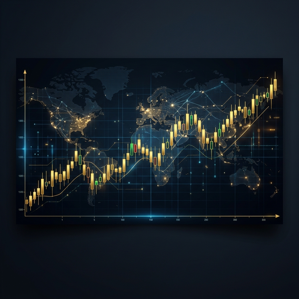 Forex & Gold Candlestick Chart